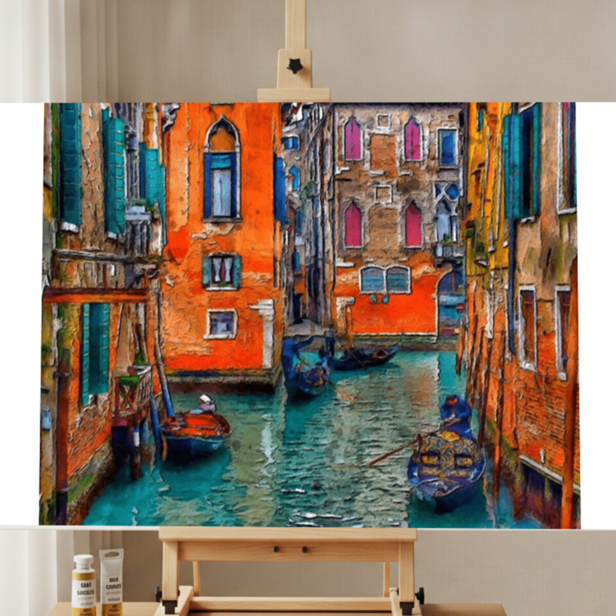 Kit de Pintura por Números Venecia Vintage