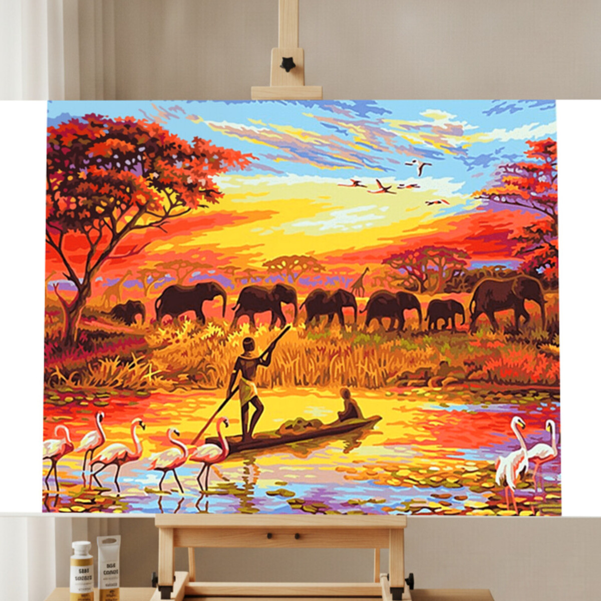 Kit de Pintar por Números: África