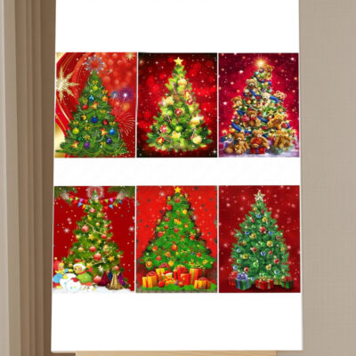 Full Drill 5D Diamond Painting Set Weihnachtsbaum