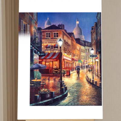 Kit Peinture par Numéros DIY Toile Paysage Peinture Diamant