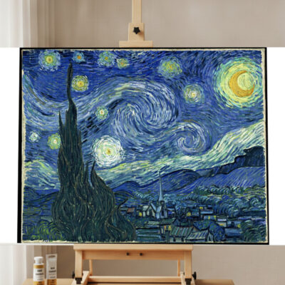 Sternennacht — Van Gogh Malen nach Zahlen Set