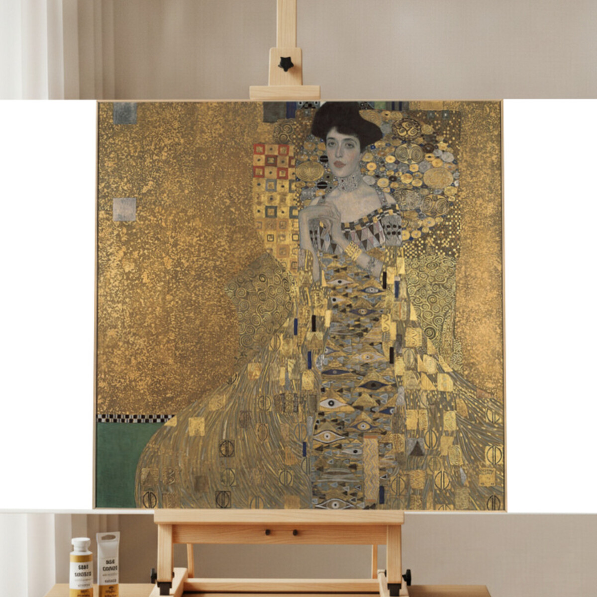 Retrato de Adele Bloch-Bauer I — Kit Pintar por Números de Klimt