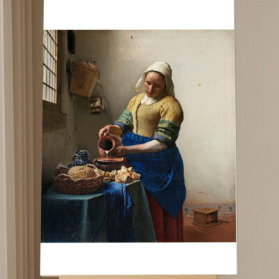 Die Milchmagd — Vermeer Malen nach Zahlen Set