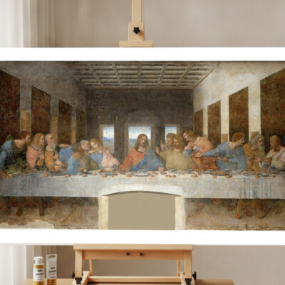 La Última Cena — Cuadro Pintar por Números Da Vinci