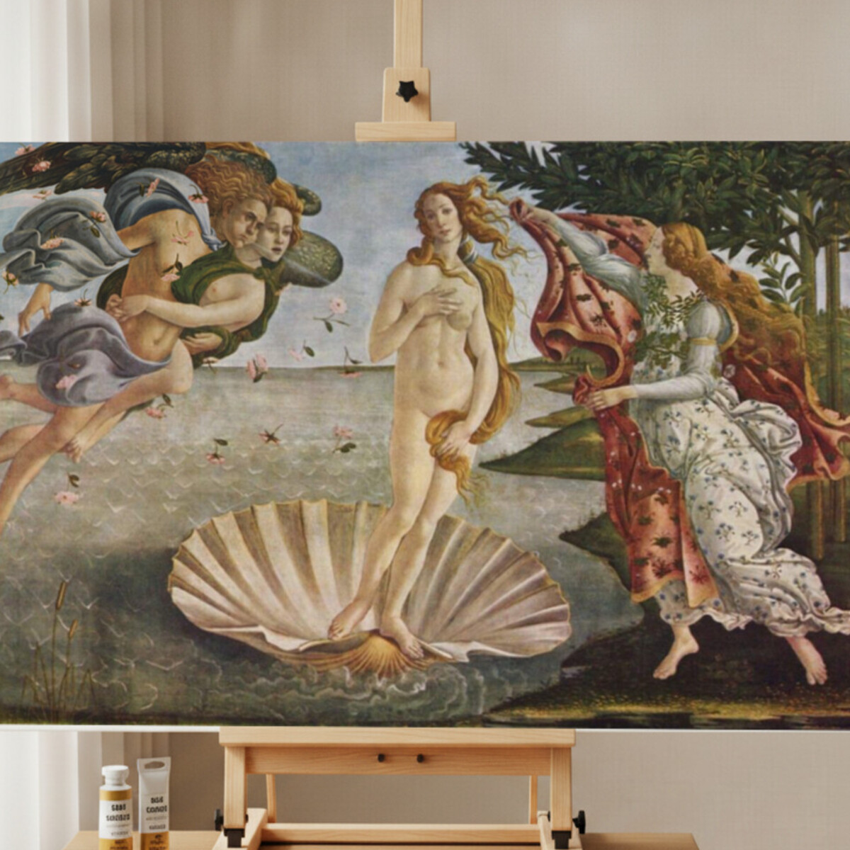 La Naissance de Vénus — Kit Peinture par Numéros Botticelli