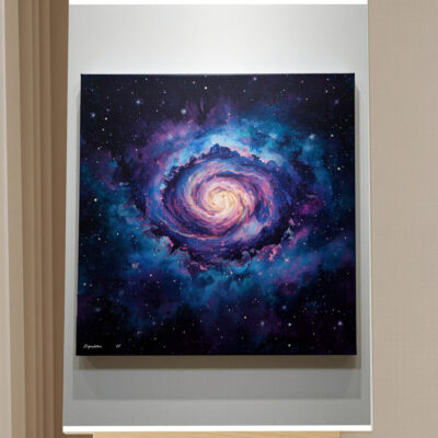 Leuchtendes Galaxy Weltraum Malen nach Zahlen Set
