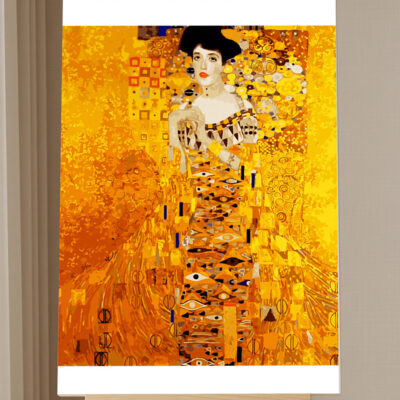 Kit Peinture par Numéros Adele Doré Abstrait