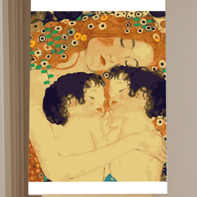 Kit Peinture par Numéro Abstrait Amour Maternel