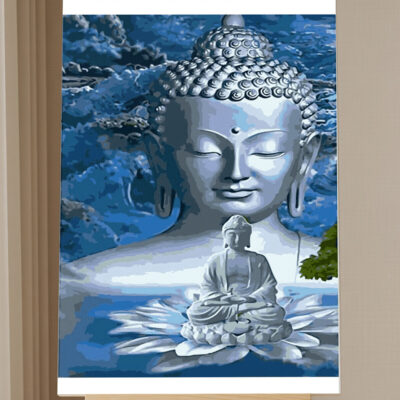 Kit Peinture par Numéros Paysage Bouddha