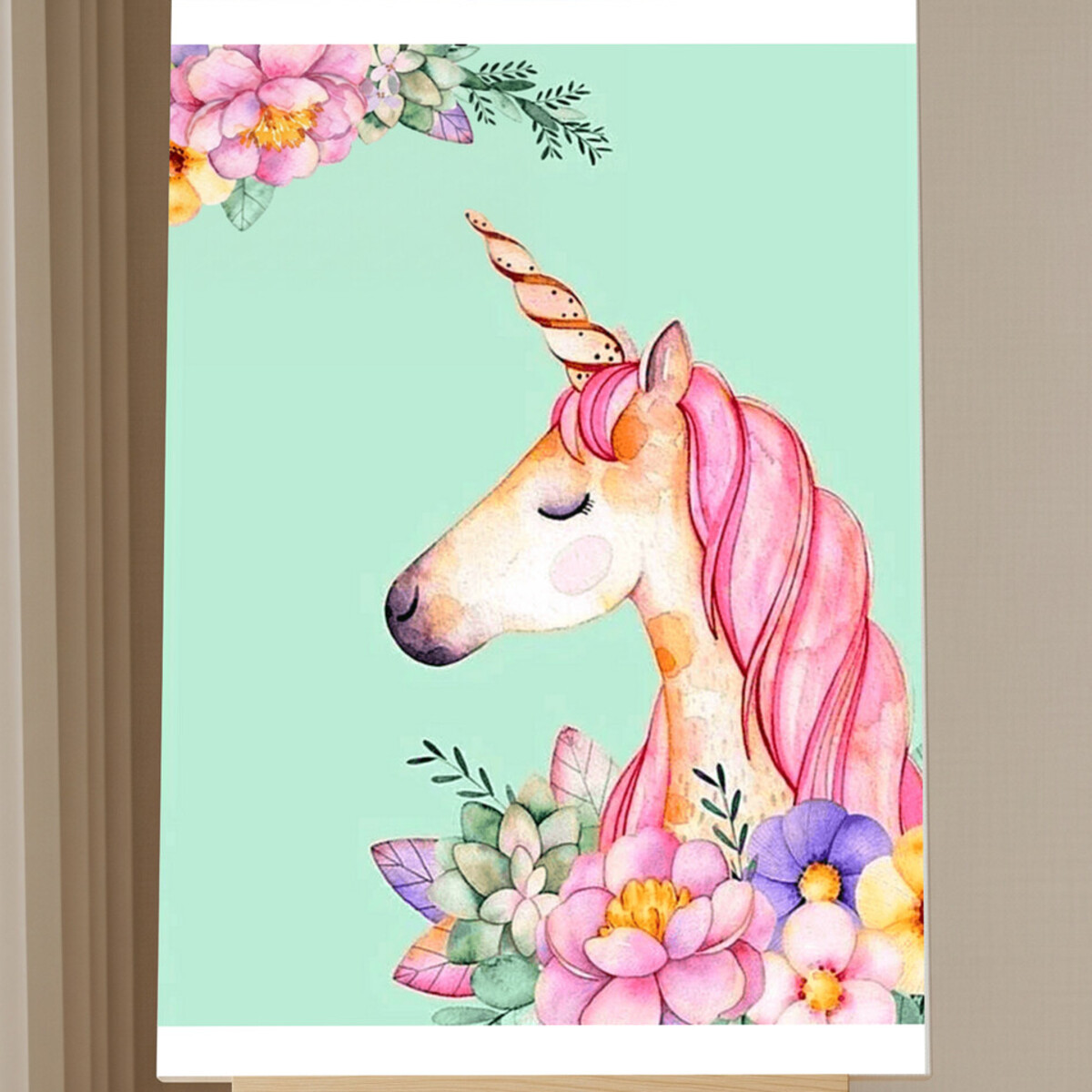 Kit de Peinture par Numéros Licorne pour Enfants