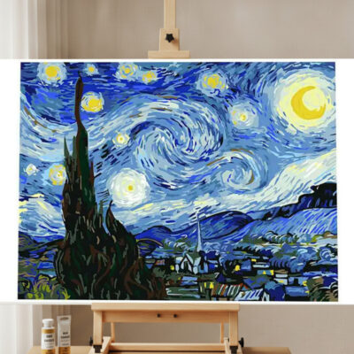 Starry Night by Van Gogh - Paint by Numbers Kit