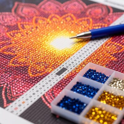 Mandala Sunset Diamond Painting Kit