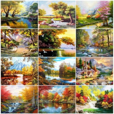 5D DIY Landscape Mosaic Picture Diamond Painting Kit - DIY Art