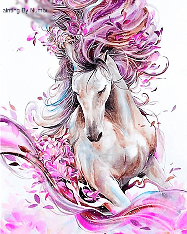 Paint by Number Kit Abstract Horse - Painting By Number