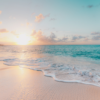 Calm Ocean Sunset - Bedroom Paint by Numbers