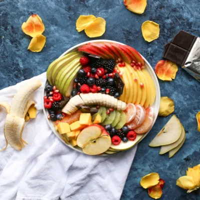 Fruit Bowl Still Life - Kitchen Paint by Numbers