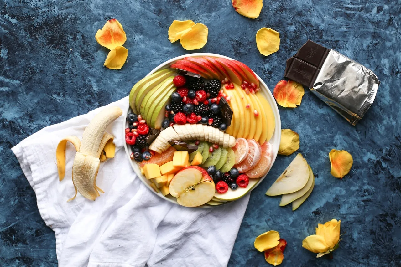 Bodegón de Frutas — Cuadro para Pintar por Números Cocina