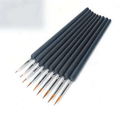 High Premium Quality Painting Brushes Detail Set 9 pcs