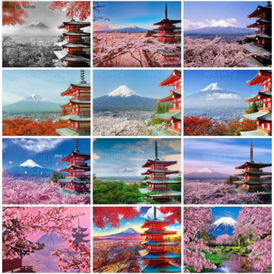 Mount Fujis for Adults Diamond Painting Kit - DIY Art
