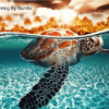 Turtle Paint by Numbers Kit