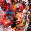 Abstract Woman Art Paint by Numbers Kit