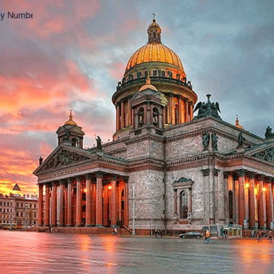 Cathedral St. Isaac's Paint by Numbers Kit - DIY Art