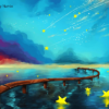 Paint by Numbers Kit Colorful Scenery Sky