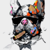 Dog Pop Art Paint by Numbers Kit