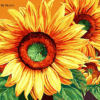 Flower Sunflower Paint by Numbers Kit
