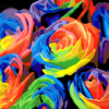 Paint by Numbers Kit Flowers Colorful Roses