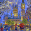 London Paint by Numbers Kit