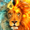 Mighty Lion Paint by Numbers Kit