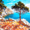 Ocean Scenery Paint by Numbers Kit