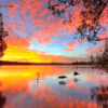Sunset Landscape Paint by Numbers Kit