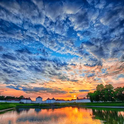 Paint by Numbers Kit Sunset River Scenery