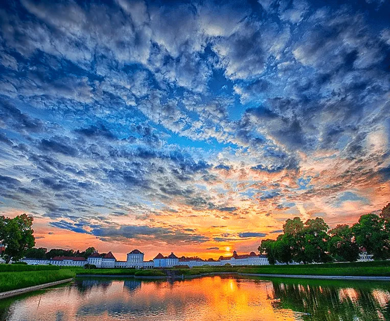 Paint by Numbers Kit Sunset River Scenery
