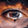 Tears Abstract Paint by Numbers Kit