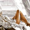 Woman Seaside Paint by Numbers Kit