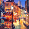 Landscape Paris Paint by Numbers Kit