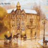 Paint By Numbers Kit Vintage Europe - Painting By Number